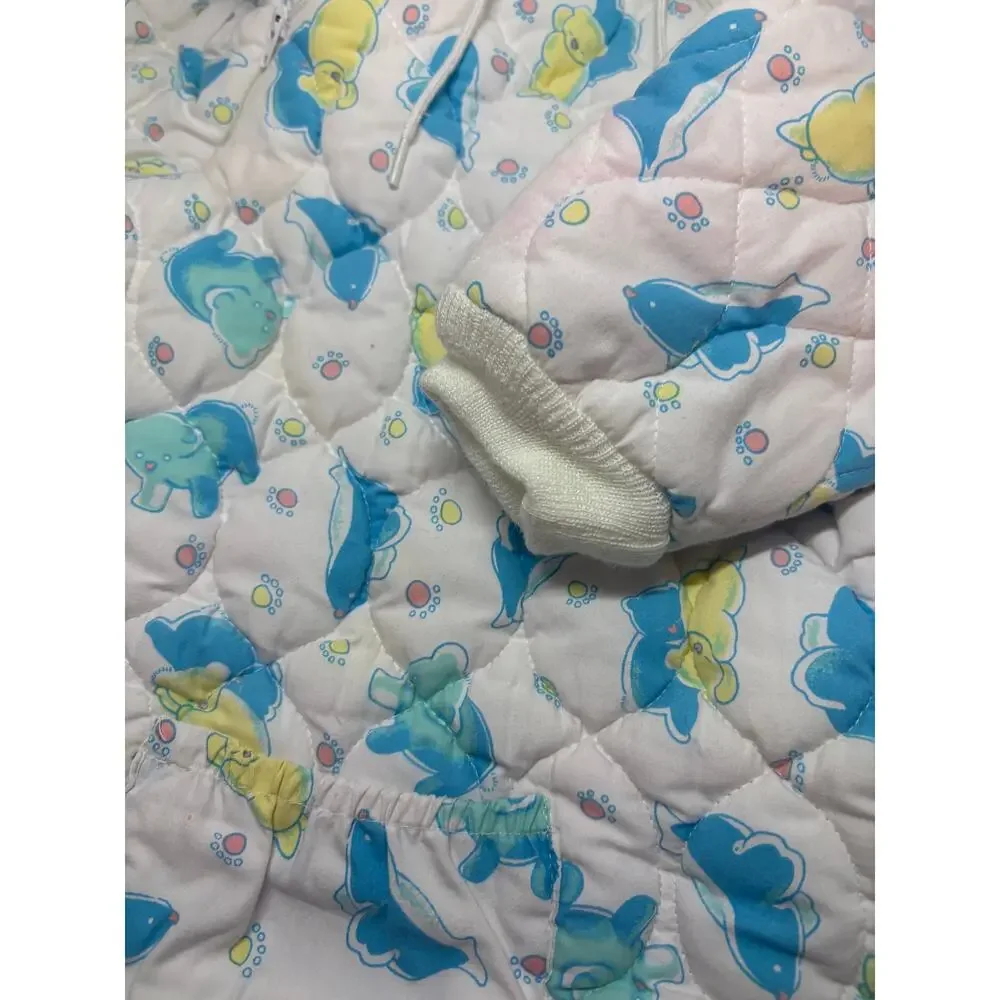 Bright Future‎ White Snowsuit One Size